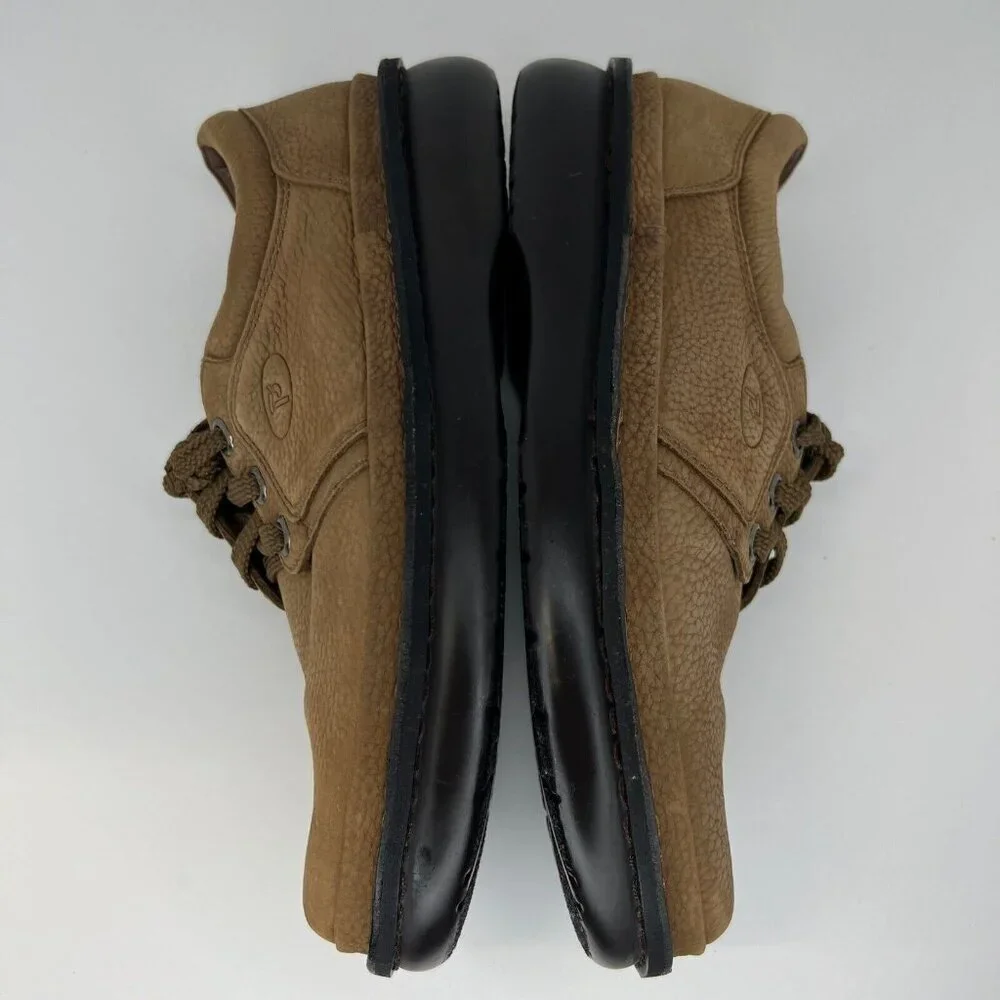 Propet Villager Mens M4070 Brown Leather Lace Up Nubuck Size 11.5 Casual Shoes